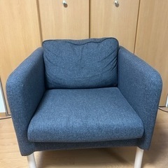 IKEA/イケア 1人用ソファ VISKABACKA （状態良）の画像
