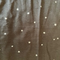 （値下げ）ガーゼ生地の星柄２枚セット