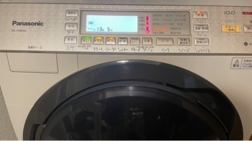 送料込みの2月中旬までの価格　パナソニック　ドラム洗濯機10キロ　乾燥機6キロ