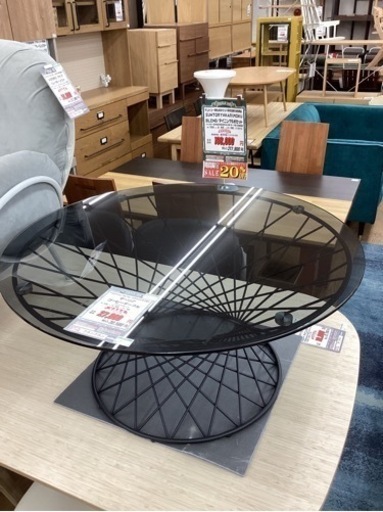 KB-13【新入荷　リサイクル品】フランフラン　マーリア　コーヒーテーブル　黒
