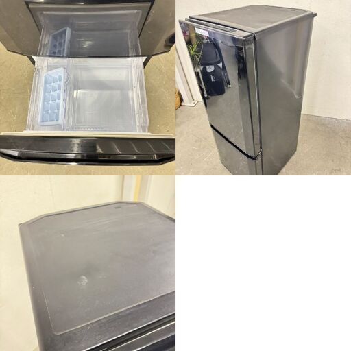  15967  MITSUBISHI 一人暮らし2D冷蔵庫 2017年製 146L ◆大阪市内・東大阪市他 5,000円以上ご購入で無