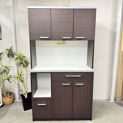 W 15966 3枚扉キッチンボード 食器棚 ◇大阪市内・東大阪市他 5,000円