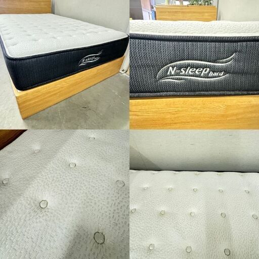  15965  NITORI コイルスプリングセミダブルマットレス Ｎスリープ    ◆大阪市内・東大阪市他 5,000円以上ご購入で