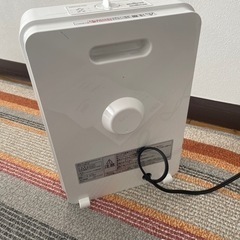 ファンヒーター　取扱説明書付の画像