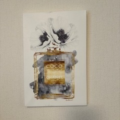 シャネル アートパネルの画像