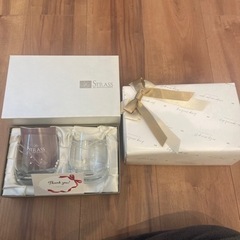 ストラス with SWAROVSKI ELEMENTS ペアグラスの画像