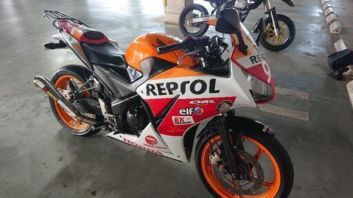 CBR250R。自賠責R7年2月。