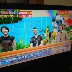 テレビ貰っていただけませんか　SONY液晶テレビ　KDL-40E...