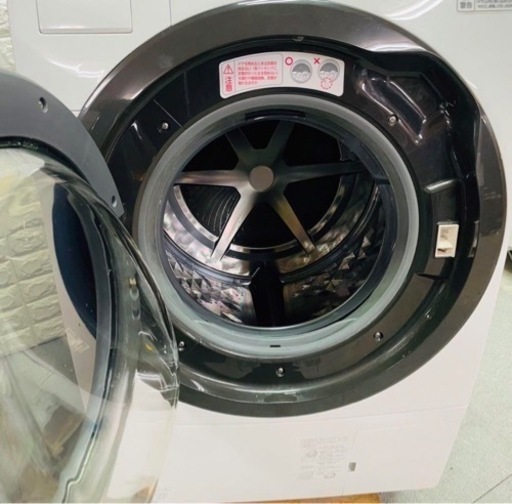 超激安↘️高年Panasonic ドラム式洗濯乾燥機　動作良好　配達?