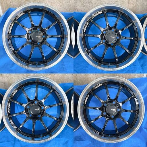値下げ！ アルミホイール ADVAN Racing RS-D 8.5J 17 ET35 PCD120 4本 BMW