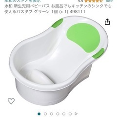 永和ベビーバスとミッフィー湯温計