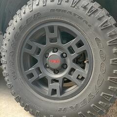 ランドクルーザープラド150系後期 タイヤ/ホイール4本セット
