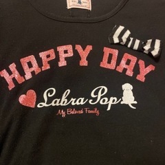 LABRA POP❤ノースリーブTシャツ　女の子用　カットソーの画像