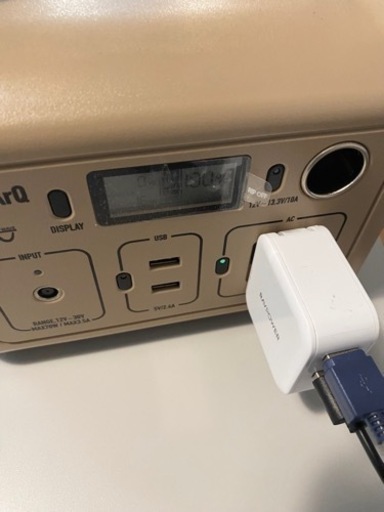 smart tap ポータブル電源　300wh powerArQ