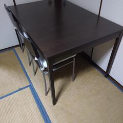 決まりました！ダイニングテーブル(アクタス)の画像