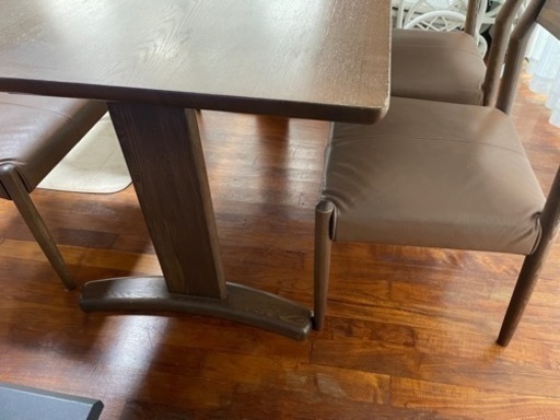 NAGANO ショップ INTERIOR ナガノインテリア ダイニング5点セット