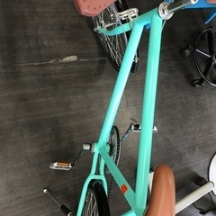 自転車新車下ろし6段ギヤSHIMANO部品使用の画像