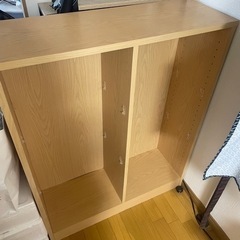 美品 棚板無し 背が高めの棚 