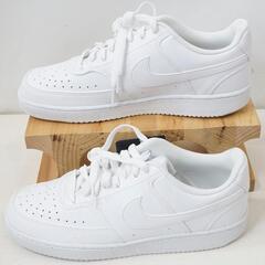 【未使用品】NIKE コートビジョン DH2987-100【25.5cm】通学靴にもオススメ♪☆質屋・リサイクルマート宇部店☆の画像