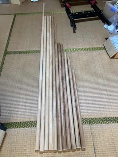 手すり　棒　金具　一式　ご希望の長さにカットします