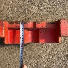 クボタ 耕運機用 ウエイト 重り 約12kg  部品 パーツ 中古品の画像
