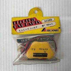 ABC HOBBY ミニミニ用ニッカドバッテリー　6V 100m...