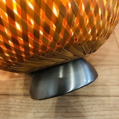 IKEA イケア ラタン 照明 間接照明 ライトの画像