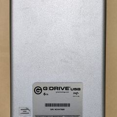外付けHDDケース　G-Technology G-DRIVE USB3 Silver の画像