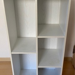 【3/30まで】収納棚　ホワイト