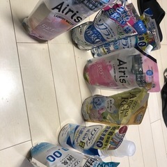 柔軟剤　各種七点の画像