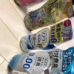柔軟剤　各種七点の画像