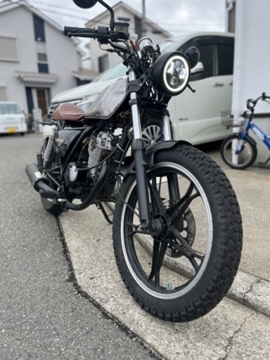 GN125H エンジン実働　ジャンク　カスタム・レストアベース　オマケ付き