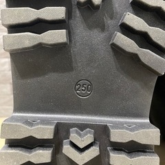 一度のみ使用 ハイカット厚底シューズ 25.0cmの画像