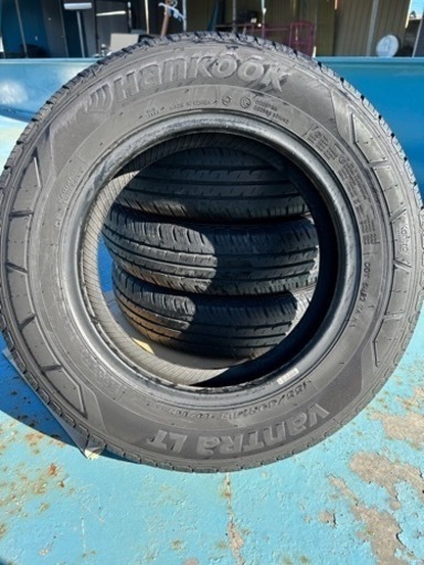 Hankook vantra 155/80R14LT  タイヤセット　トラック　2019年製　山あり
