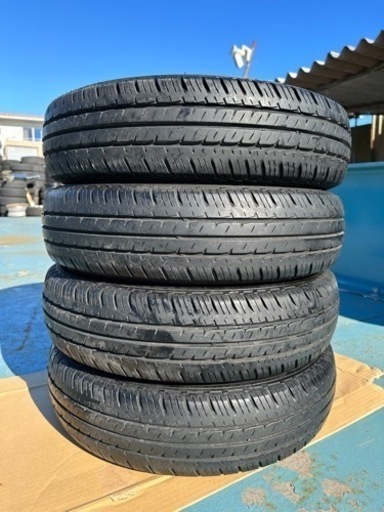 Hankook vantra 155/80R14LT  タイヤセット　トラック　2019年製　山あり