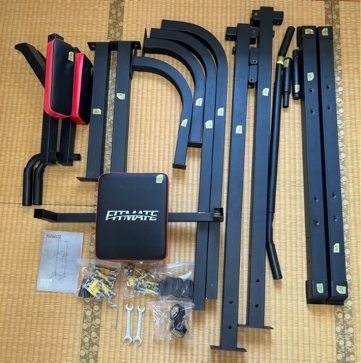 懸垂マシン懸垂台ぶら下がり健康器FITMATE (エビ) てだこ浦西の