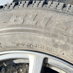 スタッドレス　ホイール付きの画像