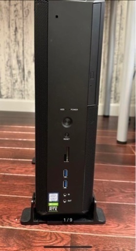 ゲーミングPC i7 9700F/RTX2060S/メモリ16GB スリム