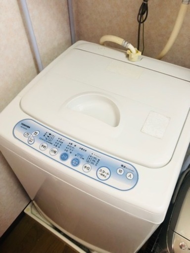 (受け渡し済み)TOSHIBA洗濯機 4.2kg 屋内使用