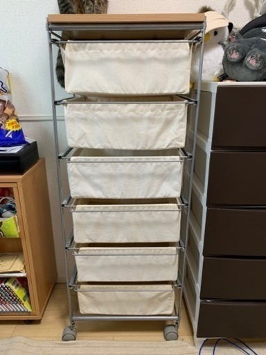 ５段衣類収納