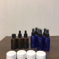 500円　手作り化粧品やアロマ用遮光瓶　詰め替え 容器