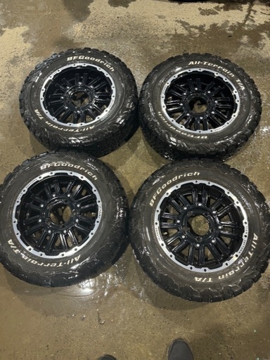 ジムニー　タイヤホイール　4本　レイズデイトナ