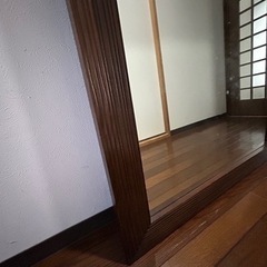 全身鏡  180cm スタンドミラー 大型鏡 ディノス購入品の画像