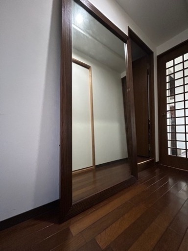 全身鏡  180cm スタンドミラー 大型鏡 ディノス購入品