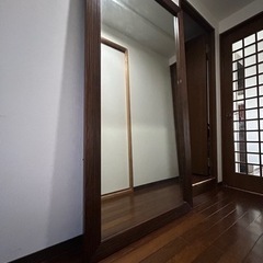 全身鏡  180cm スタンドミラー 大型鏡 ディノス購入品の画像