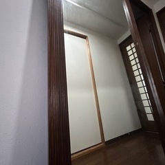 全身鏡  180cm スタンドミラー 大型鏡 ディノス購入品の画像