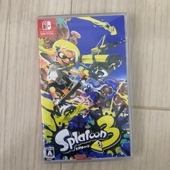 Switch ゲームソフト　スプラトゥーン3