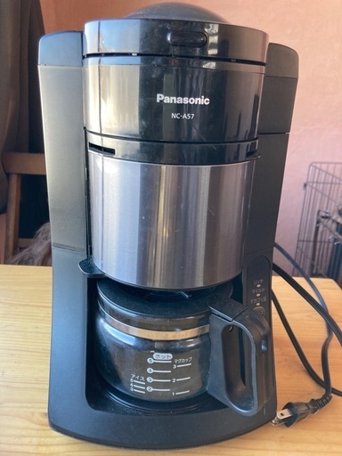 Panasonic コーヒーメーカー　NC-A57-K