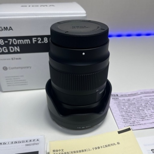 sigma 28-70mm f2.8 lマウント 美品