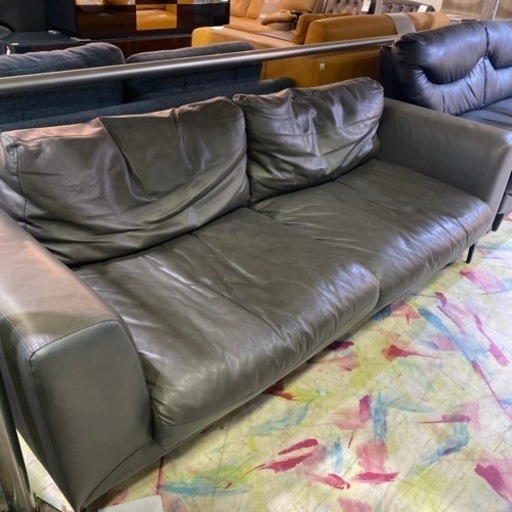 《爆安》ノーチェ　ソファ　本革　2人掛け　2P